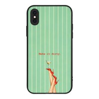 Θήκη Sonique Stripe Stories Series για Apple iPhone X / iPhone XS Martini