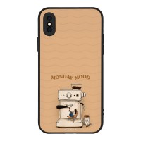 Θήκη Sonique Stripe Stories Series για Apple iPhone X / iPhone XS Monday Mood
