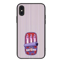 Θήκη Sonique Stripe Stories Series για Apple iPhone X / iPhone XS Sardine