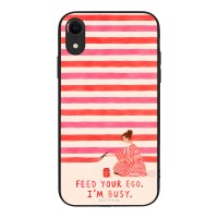 Θήκη Sonique Stripe Stories Series για Apple iPhone XR Feed Your Ego
