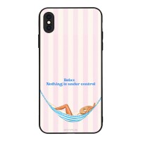 Θήκη Sonique Stripe Stories Series για Apple iPhone XS MAX Αιώρα