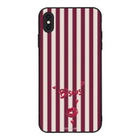 Θήκη Sonique Stripe Stories Series για Apple iPhone XS MAX Φιλάκια
