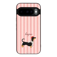 Θήκη Sonique Stripe Stories Series για Google Pixel 10 5G / Pixel 10 Pro 5G Bonjour Puppy