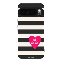 Θήκη Sonique Stripe Stories Series για Google Pixel 10 Pro XL 5G Oh La La – Μαύρο