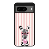 Θήκη Sonique Stripe Stories Series για Google Pixel 8 5G Ζέβρα – Τσιχλόφουσκα