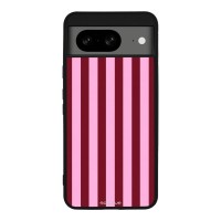 Θήκη Sonique Stripe Stories Series για Google Pixel 8 5G Ρίγες Ροζ – Κόκκινο