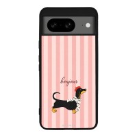 Θήκη Sonique Stripe Stories Series για Google Pixel 8 5G Bonjour Puppy