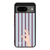 Θήκη Sonique Stripe Stories Series για Google Pixel 8 5G Clock It