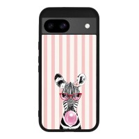 Θήκη Sonique Stripe Stories Series για Google Pixel 8a 5G Ζέβρα – Τσιχλόφουσκα