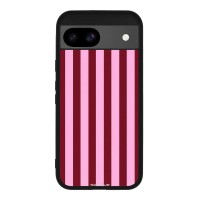 Θήκη Sonique Stripe Stories Series για Google Pixel 8a 5G Ρίγες Ροζ – Κόκκινο