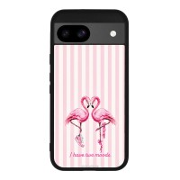 Θήκη Sonique Stripe Stories Series για Google Pixel 8a 5G Φλαμίνγκο