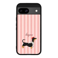 Θήκη Sonique Stripe Stories Series για Google Pixel 8a 5G Bonjour Puppy