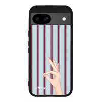 Θήκη Sonique Stripe Stories Series για Google Pixel 8a 5G Clock It