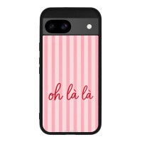 Θήκη Sonique Stripe Stories Series για Google Pixel 8a 5G Oh La La – Ροζ