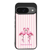 Θήκη Sonique Stripe Stories Series για Google Pixel 9 5G Φλαμίνγκο