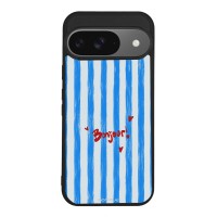 Θήκη Sonique Stripe Stories Series για Google Pixel 9 5G Bonjour Blue