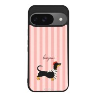 Θήκη Sonique Stripe Stories Series για Google Pixel 9 5G Bonjour Puppy