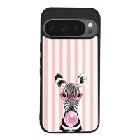 Θήκη Sonique Stripe Stories Series για Google Pixel 9 Pro 5G Ζέβρα – Τσιχλόφουσκα