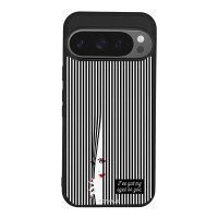 Θήκη Sonique Stripe Stories Series για Google Pixel 9 Pro 5G Eye on You – Μαύρο