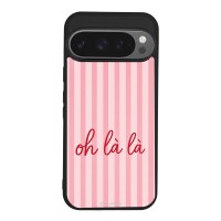 Θήκη Sonique Stripe Stories Series για Google Pixel 9 Pro 5G Oh La La – Ροζ