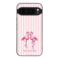 Θήκη Sonique Stripe Stories Series για Google Pixel 9 Pro XL 5G Φλαμίνγκο