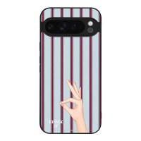 Θήκη Sonique Stripe Stories Series για Google Pixel 9 Pro XL 5G Clock It