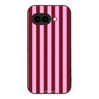 Θήκη Sonique Stripe Stories Series για Google Pixel 9a 5G Ρίγες Ροζ – Κόκκινο