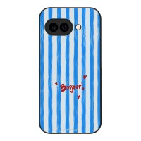 Θήκη Sonique Stripe Stories Series για Google Pixel 9a 5G Bonjour Blue
