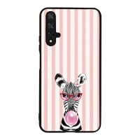 Θήκη Sonique Stripe Stories Series για Honor 20 / Nova 5T Ζέβρα – Τσιχλόφουσκα