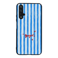 Θήκη Sonique Stripe Stories Series για Honor 20 / Nova 5T Bonjour Blue