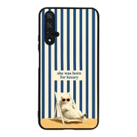Θήκη Sonique Stripe Stories Series για Honor 20 / Nova 5T Born for Luxury