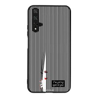 Θήκη Sonique Stripe Stories Series για Honor 20 / Nova 5T Eye on You – Μαύρο
