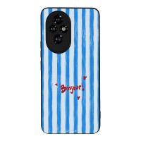 Θήκη Sonique Stripe Stories Series για Honor 200 5G Bonjour Blue