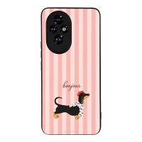 Θήκη Sonique Stripe Stories Series για Honor 200 5G Bonjour Puppy