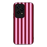 Θήκη Sonique Stripe Stories Series για Honor 200 Lite 5G Ρίγες Ροζ – Κόκκινο