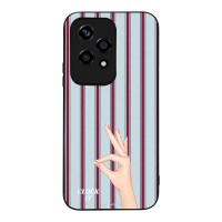 Θήκη Sonique Stripe Stories Series για Honor 200 Lite 5G Clock It