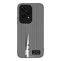 Θήκη Sonique Stripe Stories Series για Honor 200 Lite 5G Eye on You – Μαύρο