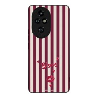 Θήκη Sonique Stripe Stories Series για Honor 200 Pro 5G Φιλάκια