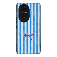 Θήκη Sonique Stripe Stories Series για Honor 200 Pro 5G Bonjour Blue