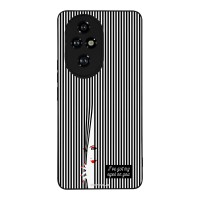 Θήκη Sonique Stripe Stories Series για Honor 200 Pro 5G Eye on You – Μαύρο