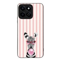 Θήκη Sonique Stripe Stories Series για Honor 200 Smart 5G Ζέβρα – Τσιχλόφουσκα