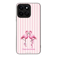 Θήκη Sonique Stripe Stories Series για Honor 200 Smart 5G Φλαμίνγκο