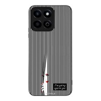 Θήκη Sonique Stripe Stories Series για Honor 200 Smart 5G Eye on You – Μαύρο