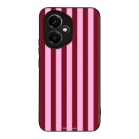 Θήκη Sonique Stripe Stories Series για Honor 400 5G Ρίγες Ροζ – Κόκκινο