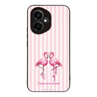 Θήκη Sonique Stripe Stories Series για Honor 400 5G Φλαμίνγκο