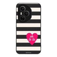 Θήκη Sonique Stripe Stories Series για Honor 400 Pro 5G Oh La La – Μαύρο