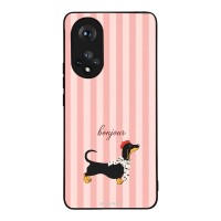 Θήκη Sonique Stripe Stories Series για Honor 50 5G / Nova 9 Bonjour Puppy