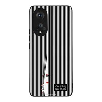Θήκη Sonique Stripe Stories Series για Honor 50 5G / Nova 9 Eye on You – Μαύρο