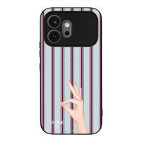 Θήκη Sonique Stripe Stories Series για Honor 600 5G Clock It