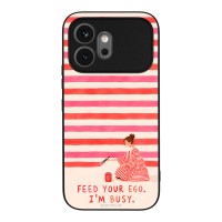 Θήκη Sonique Stripe Stories Series για Honor 600 5G Feed Your Ego